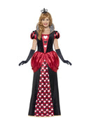 Costumes Australia Royal Red Queen Costume Adult Alice In Wonderland Dress Crown_1