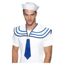 Costumes Australia Size Chart Sailor Neck Tie Adult White Blue