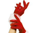 Costumes Australia Santa Gloves Adult Red_1