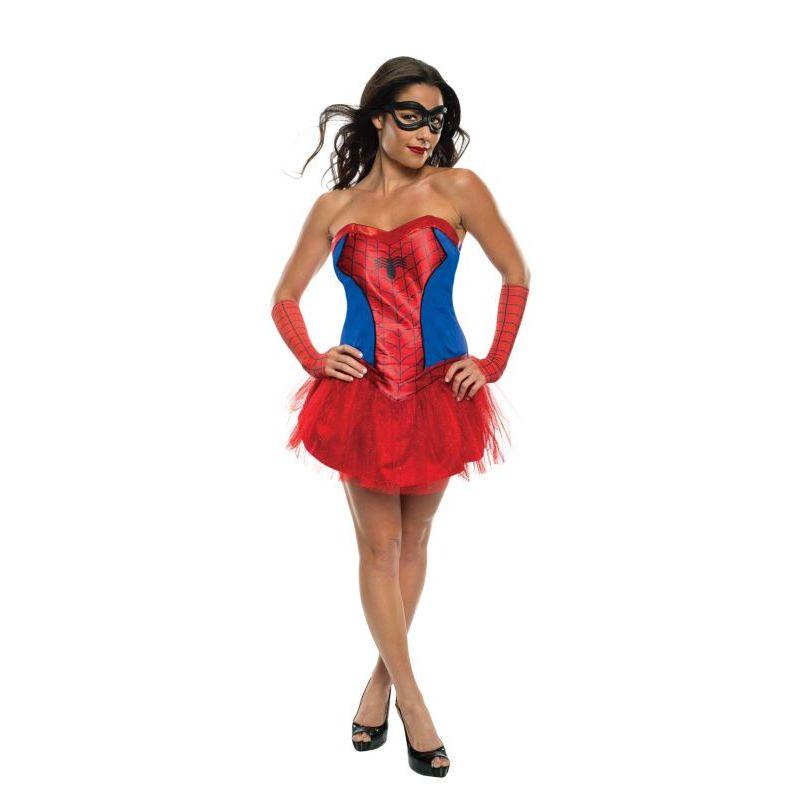 Costumes Australia Secret Wishes Women's Marvel Universe Secret Wishes Spider Girl Costume Tutu Dress and Mask_1