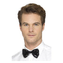 Costumes Australia Size Chart Sequin Bow Tie Adult Black