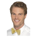 Costumes Australia Sequin Bow Tie Adult Gold Costume Accessory_1