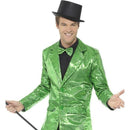 Costumes Australia Sequin Jacket Adult Green_1