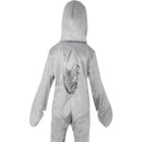 Costumes Australia Shark Costume Adult Grey Bodysuit Hood_3