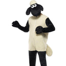 Costumes Australia Shaun The Sheep Costume Adult White Black Jumpsuit_1