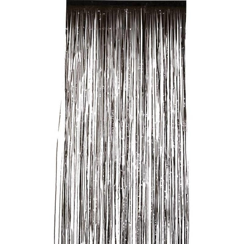 Costumes Australia Shimmer Curtain Adult Met Black_1