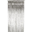 Costumes Australia Shimmer Curtain Adult Silver 91cm By 244cm_1