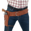 Costumes Australia Single Holster With Belt Adult Tan Faux Leather_1