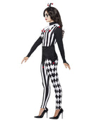 Costumes Australia Sinister Female Jester Costume Adult Black_2