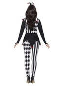 Costumes Australia Sinister Female Jester Costume Adult Black_3