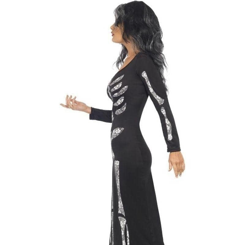 Costumes Australia Skeleton Costume Ladies Tube Dress_3
