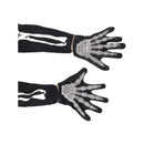 Costumes Australia Size Chart Skeleton Gloves Child Kids Black