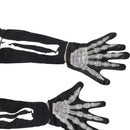 Costumes Australia Skeleton Gloves Child Kids Black_1