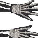 Costumes Australia Skeleton Gloves Raised Bony Fingers_1