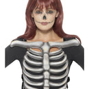 Costumes Australia Skeleton Rib Cage Top Unisex Adult White_1