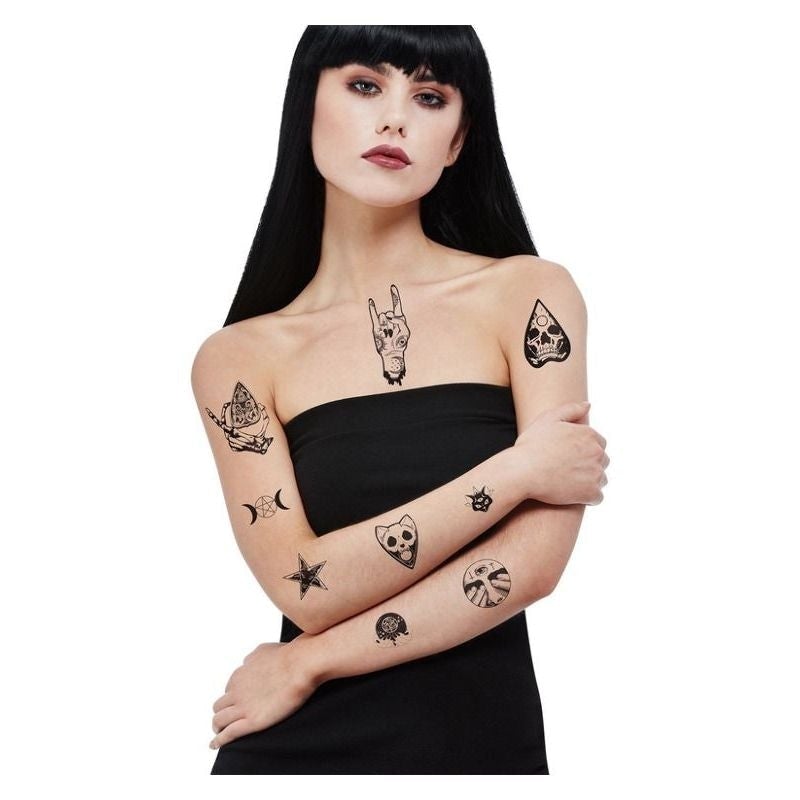 Costumes Australia Smiffys Makeup FX Icon Tattoo Transfers_1