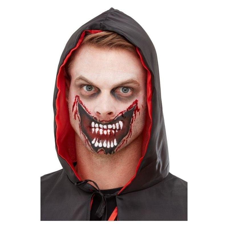 Costumes Australia Smiffys Makeup FX Slashed Mouth Kit Aqua Red_1