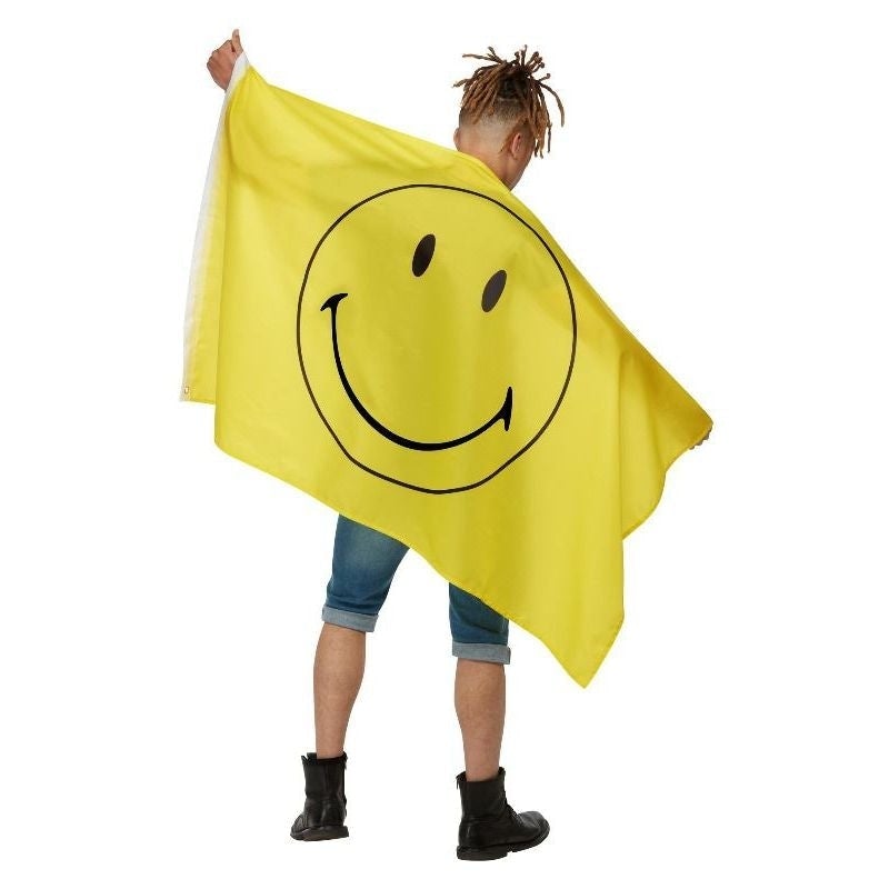 Costumes Australia Smiley Large Flag Yellow_1
