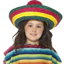 Costumes Australia Sombrero Hat Kids Multi Coloured_1