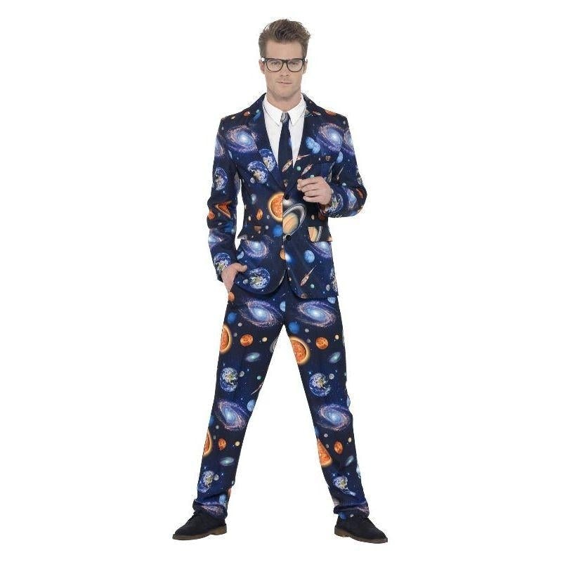 Costumes Australia Space Suit Stand Out Adult Blue Galaxy_1