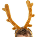 Costumes Australia Stag Night Horns Adult Brown_1