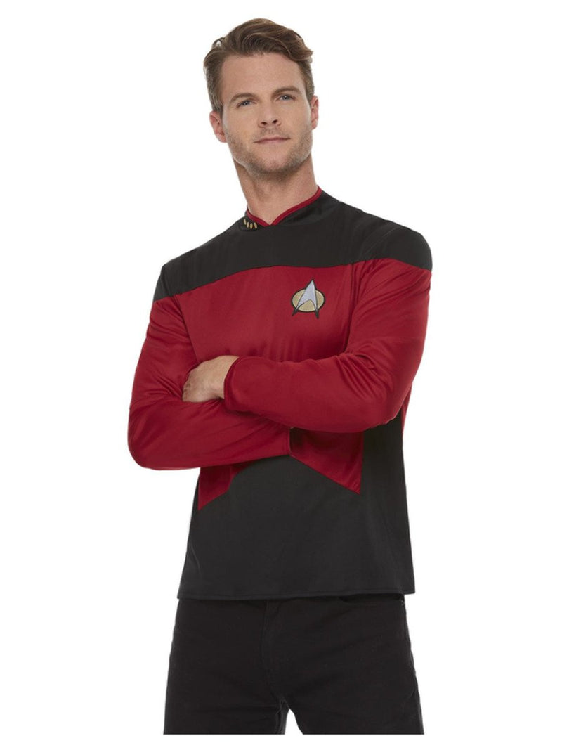 Star Trek The Next Generation Command Uniform Adult Maroon Star Trek The Next Generation Command Uniform Adult Maroon
