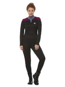 Costumes Australia Star Trek Voyager Costume Command Uniform Captain Janeway Womens Jumpsuit Black_4