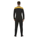 Costumes Australia Star Trek Voyager Operations Uniform Adult Gold Black Jumpsuit_2