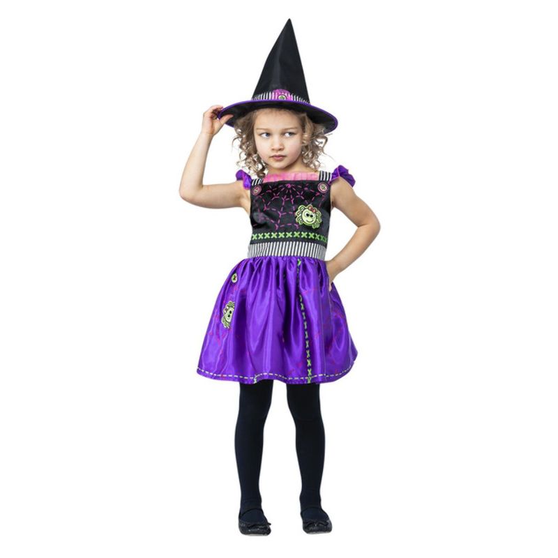 Costumes Australia Stitch Witch Costume Child Purple_1