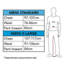 Costumes Australia Size Chart Stranger Things Steve Scoops Ahoy Adult Costume