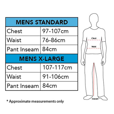 Costumes Australia Size Chart Stranger Things Steve Scoops Ahoy Adult Costume
