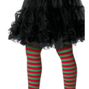 Costumes Australia Striped Tights Childs Child Redandgreen_1