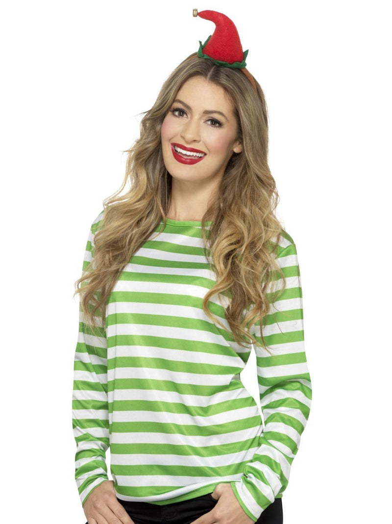Costumes Australia Stripy Long Sleeve T-Shirt Green_2