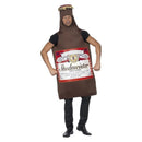 Costumes Australia Studmeister Beer Bottle Costume Adult Brown Tabard_2