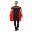 Costumes Australia Superhero Cape Adult Red Eyemask Costume Accessory_2