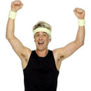 Costumes Australia Sweatbands Adult Yellow_1