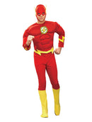 Costumes Australia The Flash Costume Muscle Chest Mens Super Hero Suit_1