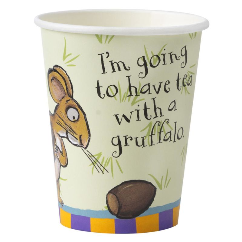 Costumes Australia The Gruffalo Tableware Party Cups x8 Child Green Purple Multi Orange_1