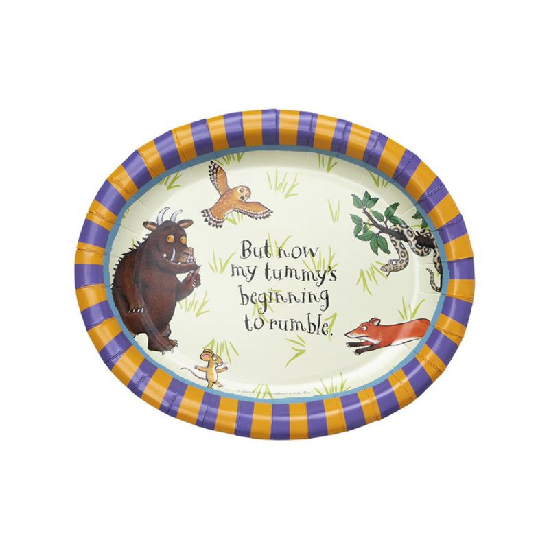 Costumes Australia The Gruffalo Tableware Party Platters x4 Decoration Plates_1