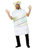 Costumes Australia Size Chart Tonic Bottle Costume Adult White All In One
