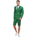 Costumes Australia Tropical Palm Tree Suit Adult Green Jacket Shorts Tie_1
