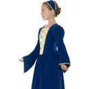 Costumes Australia Tudor Princess Girl Costume Kids Royal Blue_5