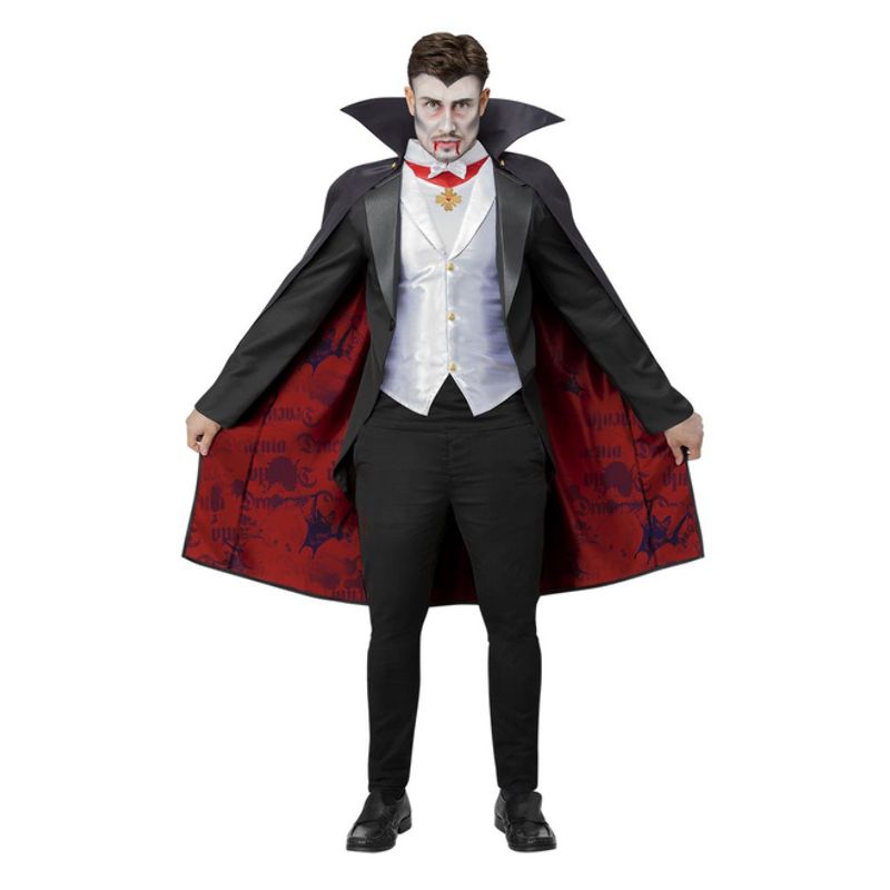 Costumes Australia Universal Monsters Dracula Costume Adult Black_1