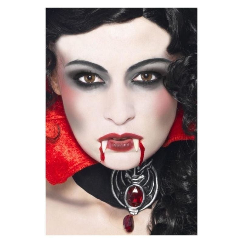 Costumes Australia Size Chart Vampire Make Up Set Adult White Red