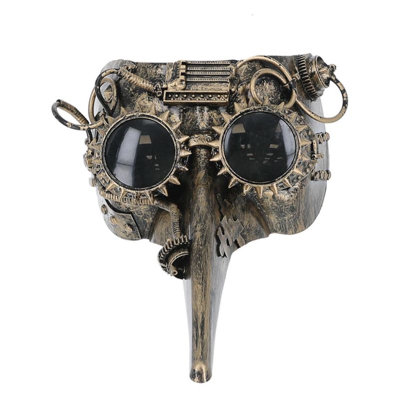 Costumes Australia Victorian Steampunk Plague Doctor Mask Adult_1