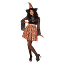 Costumes Australia Vintage Witch Costume Womens Orange Dress_1
