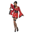 Costumes Australia Vodka Geisha Costume Red Dress Belt Shot Glass Holders_1