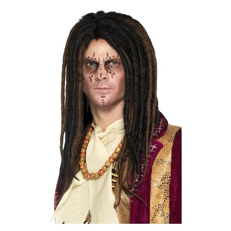 Costumes Australia Voodoo Dreadlock Deluxe Wig Adult Brown_2