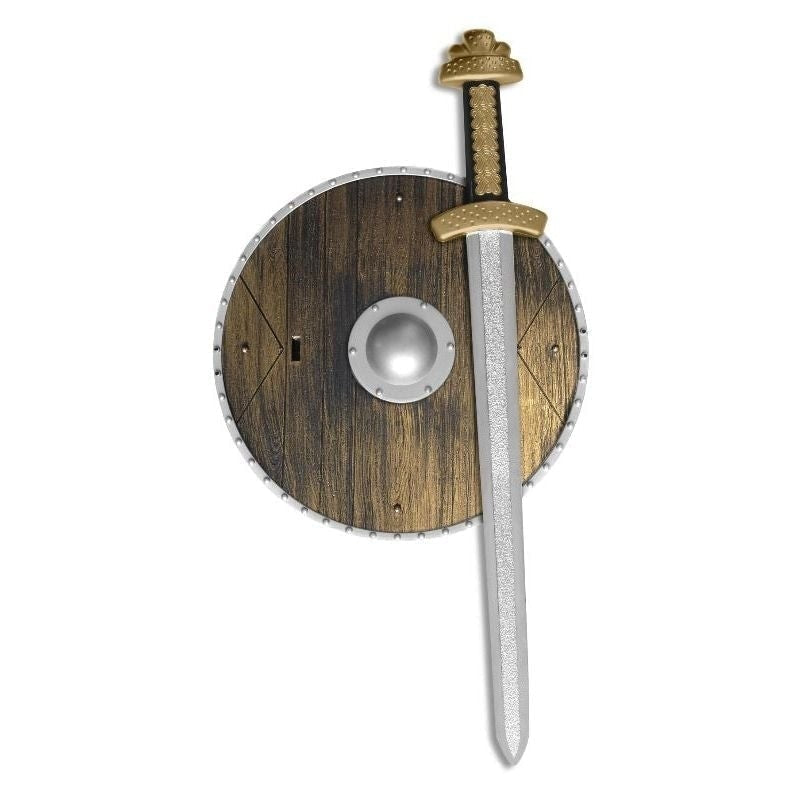 Costumes Australia Weapons Set With Sword Shield Kids 39cm/15in_1