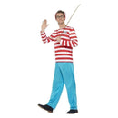 Costumes Australia Wheres Wally? Licensed Costume Adult Red White Blue_4